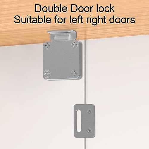 Fingerprint Cabinet Drawer Lock, Biometric Keyless Fingerprint-Bluetooth Lock Smart Safety Hidden Cabinet Lock for File Mailbox Office Furniture - 22mm
