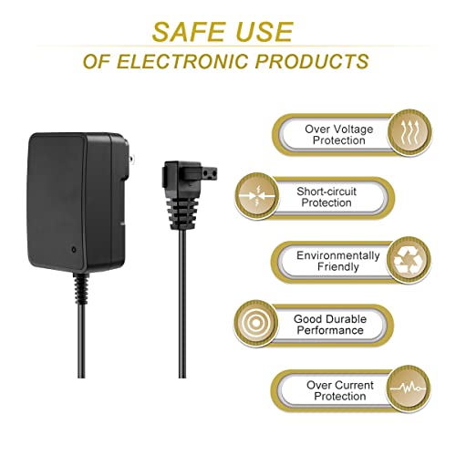 KONKIN BOO 2-Prong 12.6V AC Adapter Compatible with Summer Waves P56000024 11.1V 2600mAh 11.1VDC Lithium-ion Battery Robotic Cordless Rechargeable Swimming Pool Vacuum Cleaner Power Supply Charger