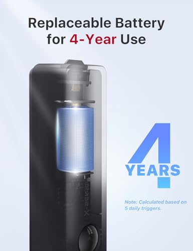X-Sense Smart Mailbox Alarm, Requires SBS50 Base Station, Wireless Long Range Mailbox Alert, Mailbox Sensor for Delivered Mail, SMA51