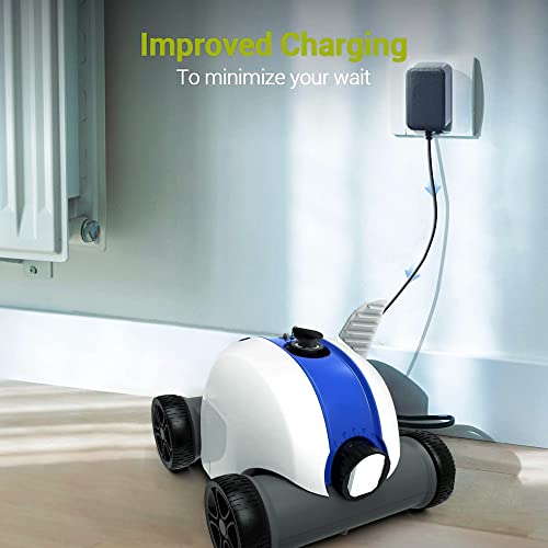KONKIN BOO 2-Prong 12.6V AC Adapter Compatible with Summer Waves P56000024 11.1V 2600mAh 11.1VDC Lithium-ion Battery Robotic Cordless Rechargeable Swimming Pool Vacuum Cleaner Power Supply Charger