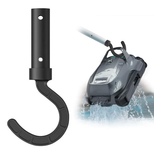 BEASYE Hook for Robotic Pool Cleaner, Customized Hook Accessories for Swimming Pool Vacuum Robot, Attaches to Telescopic Poles, Robotic Pool Cleaner for Cordless, Above Ground and Underwater