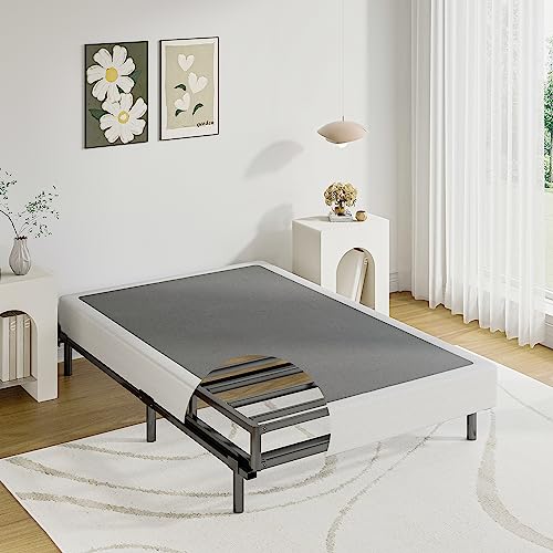 5 Inch Metal Twin Box Spring Basics Smart Bed Base Mattress Foundation Heavy Duty Frame Easy Assembly