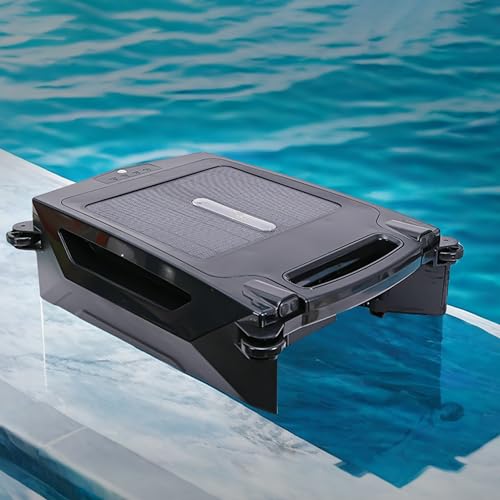 NiHoo solar rechargeable dual-mode pool cleaning robot, cordless robot pool cleaner, solar automatic robot pool skimmer,Pool vacuum for above ground pool