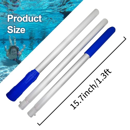 Hook for All Robotic Pool Cleaner with Swimming Pool Pole, Accessories Hook Customized for Pool Vacuum Robot Including Cordless,above Ground and Underwater