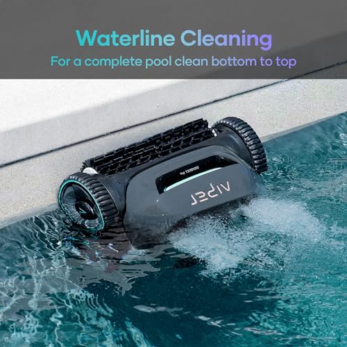 (2024 Upgrade) AIPER Seagull Pro Cordless Robotic Pool Cleaner, Wall Climbing Suction Pool Cleaner Lasts up to 150 Mins, Quad-Motor System, Smart Navigation, Ideal for In-Ground Pools up to 40 FT