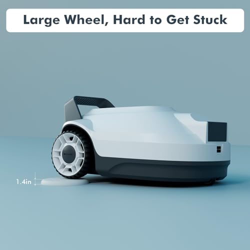 Hydrus Pool Vacuum for Above Ground, Cordless Robot Pool Vacuum Cleaner with Powerful Suction, 100Mins Long Run Time, Automatic Rechargeable Swimming Pool Vacuum for Inground Pool Depth of 8.2Ft