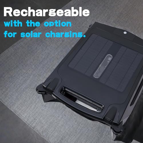 NiHoo solar rechargeable dual-mode pool cleaning robot, cordless robot pool cleaner, solar automatic robot pool skimmer,Pool vacuum for above ground pool
