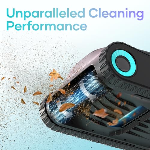 AIPER Scuba S1 Cordless Pool Vacuum Robot, Robotic Pool Cleaner, Intelligent Navigation 2.0, Wall & Waterline Cleaning, for All Inground Pools up to 1614 sq.ft (Black)