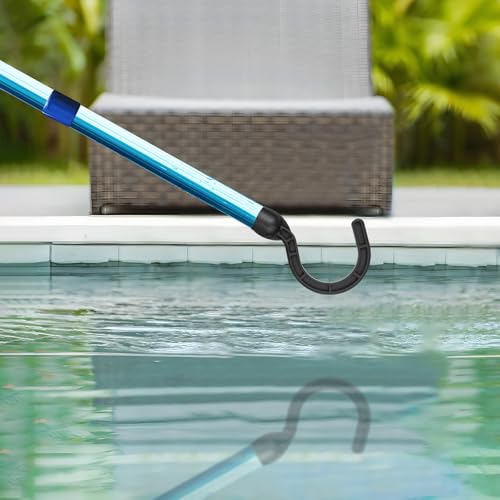 Pool Hook for All Robotic Pool Cleaner, Pool Accessories Hook Customized for Pool Vacuum Robot Including Cordless,above Ground and Underwater (Attaches to Telescopic Poles)