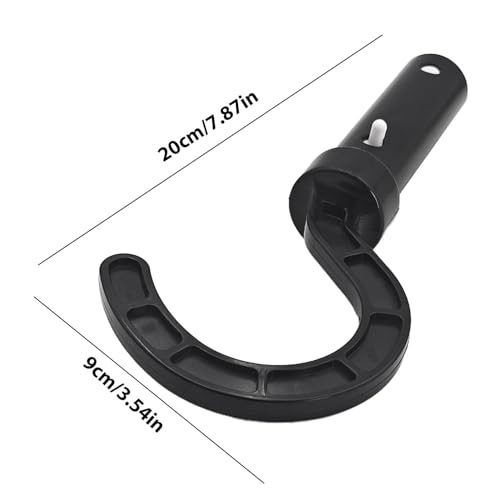 Generic Hook for Robotic Pool Cleaner, Swimming Pool Dust Collector Accessories Hooks, Accessories Hook Customized for Pool Vacuum Robot, Cordless Robotic Pool Cleaner Hook, Black