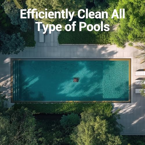 (Upgrade) Gosvor Pivot Cordless Robotic Pool Cleaner, Wall Climbing, Triple-Motor, Extended Battery Life, Self-Parking, Automatic Pool Vacuum for Inground &above Ground Pools Up to 65 FT in Length