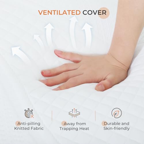 Sweetnight Full Size Mattress, 10 Inch Gel Memory Foam Mattress in a Box, Flippable Mattress with Two Firmness Preference, Motion Isolation