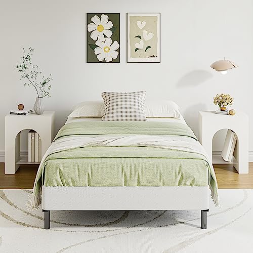 5 Inch Metal Twin Box Spring Basics Smart Bed Base Mattress Foundation Heavy Duty Frame Easy Assembly