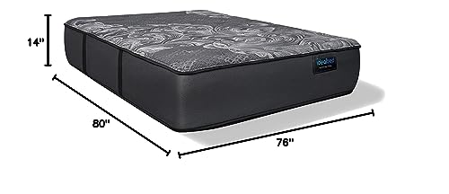 iDealBed iQ5 Luxury Hybrid Mattress, Medium Soft, Smart Adapt Hybrid Foam & Coil System for Temperature Regulation, Pressure Relief, and Support, Made in USA, 10 Year Warranty (Split King)