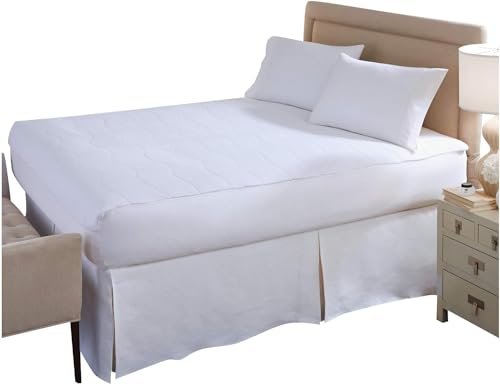 Perfect Fit SoftHeat | Smart Heated Electric Mattress Pad with Safe & Warm Low Voltage Technology, Micro-Plush Top, Twin, White, MP_TWIN