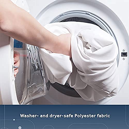 Sunbeam Polyester Wi-Fi Connected Mattress Pad, Electric Blanket, 10 Heat Settings, Queen Size