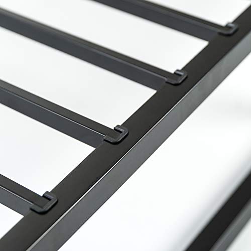ZINUS Quick Lock Metal Smart Box Spring, 9 Inch Mattress Foundation, Strong Metal Structure, Easy Assembly, Queen, White
