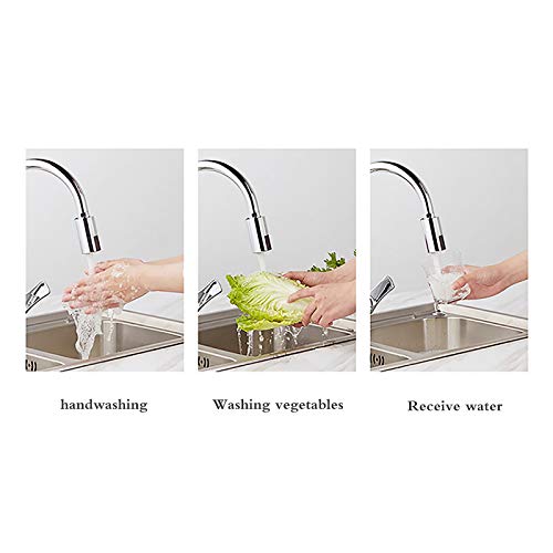 Touchless Bathroom Faucet, Smart Faucet, Automatic Faucet Non-Contact Tap Adapter Saving Device Infrared Sensor Water Management Adapter Tap Sensor Suitable M22 M24 Tap Nozzle