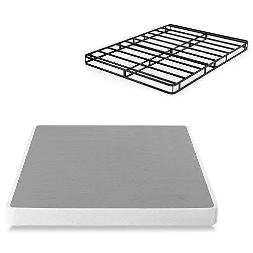 ZINUS 5 Inch Metal Smart Box Spring, 700 lbs Mattress Foundation, Strong Frame, Easy Assembly, Queen