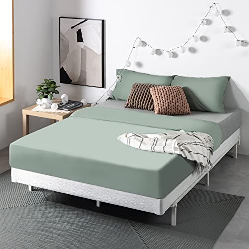 ZINUS 5 Inch Metal Smart Box Spring with Quick Assembly / Mattress Foundation / Strong Metal Frame / Easy Assembly, Queen