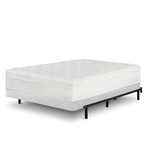 ZINUS 5 Inch Metal Smart Box Spring, 700 lbs Mattress Foundation, Strong Frame, Easy Assembly, Queen
