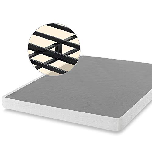 ZINUS 5 Inch Metal Smart Box Spring, 700 lbs Mattress Foundation, Strong Frame, Easy Assembly, Queen