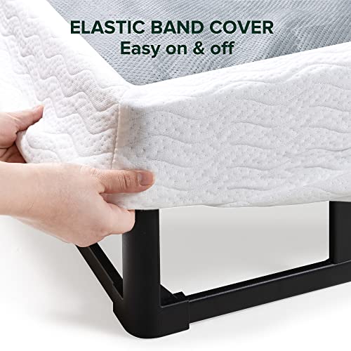 ZINUS 9 Inch Metal Smart Box Spring with Quick Assembly / Mattress Foundation / Strong Metal Frame / Easy Assembly, Queen