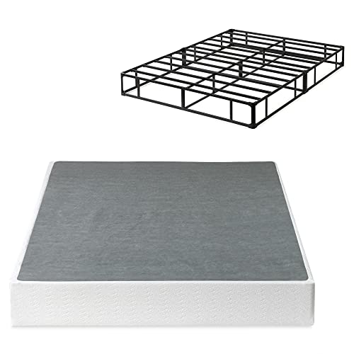 ZINUS 9 Inch Metal Smart Box Spring with Quick Assembly / Mattress Foundation / Strong Metal Frame / Easy Assembly, Queen