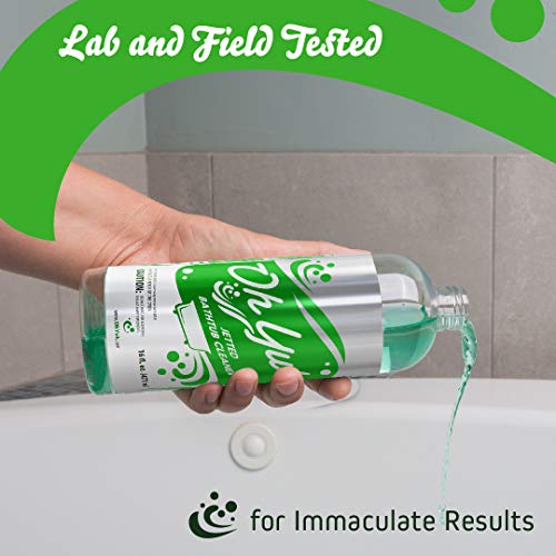 Oh Yuk Jetted Tub Cleaner for Jacuzzis, Bathtubs, and Whirlpools - 16 Ounces