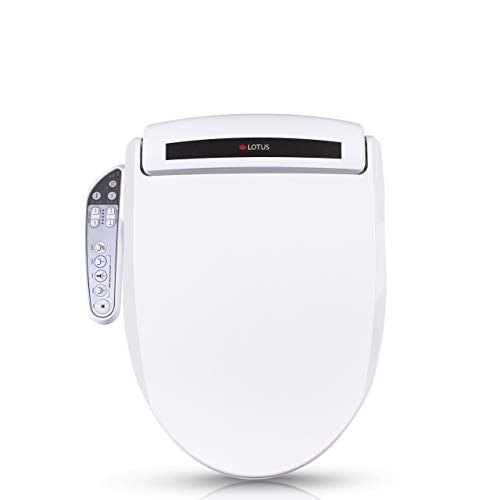 Lotus Smart Bidet ATS-800 FDA Registered, Heated Seat, Temperature Controlled Wash, Warm Air Dryer, Easy DIY Installation, Made in Korea