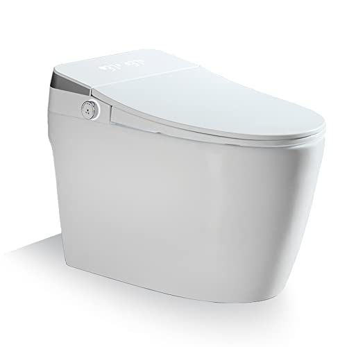 Simple Project Smart Toilet | Smart Home Toilet With Bidet, Modern Smart Bidet Toilet With remote control & Heated Seat & Toilet Automatic Flush
