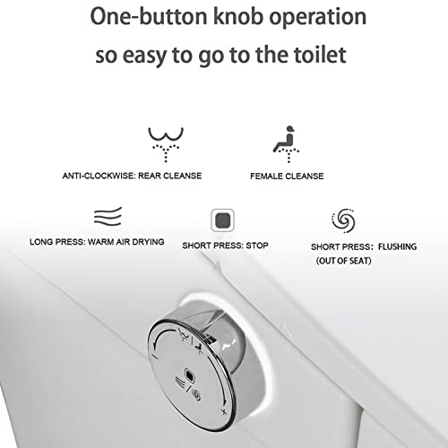 Simple Project Smart Toilet | Smart Home Toilet With Bidet, Modern Smart Bidet Toilet With remote control & Heated Seat & Toilet Automatic Flush