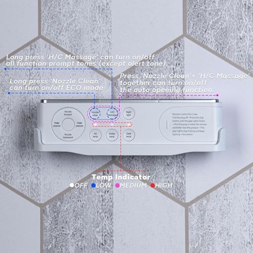 Casta Diva Smart Toilet with Bidet Built-in, Auto Open/Close/Flush, 1.28GPF Tankless Bidet Toilet for Bathrooms, Modern Toilets with Remote Control