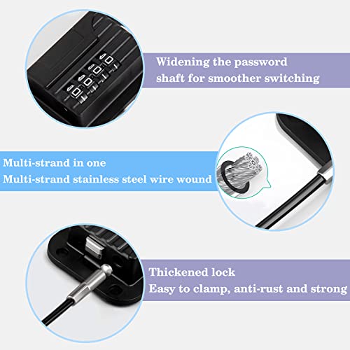 Refrigerator Fridge Freezer Door Lock with Password, Child Proof Door Lock for Kitchen Refrigerator, Cabinets and Drawers, Closets, Windows, Doors-No Tools Need or Drill (Patent)
