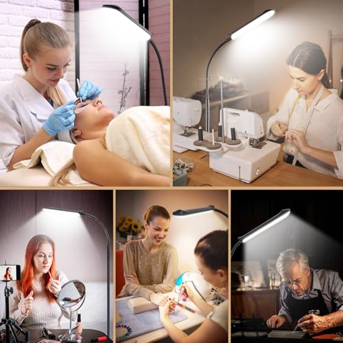 [2024 New] Floor Lamp, 18W 1800LM Super Bright LED Light Lamp with Remote & Works with Smart Plug, Dimmable Timing Eye Caring Reading Light Modern Standing Floor Lamp for Living Room Bedroom Office