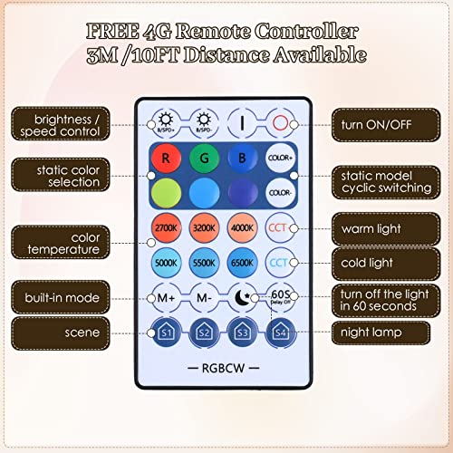 Smart RGB Dimmable Table Lamp Work with Alexa&APP&Remote Control, Bedside Desk Lamp with Charging Ports&Outlet&Phone Stand, Music Sync Nightstand Lamp for Bedroom Living Room Office Dorm,Bulb Included