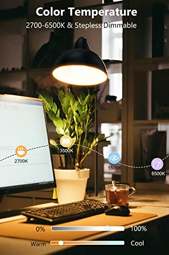 YHW Living Room Floor Lamp Smart Compatible with Alexa&Google, RGB 2700-6500k CCT Dimmable Color Changing for Bedroom Office. (Classic)