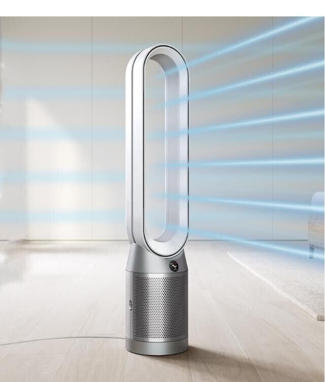 Dyson Purifier Cool™ TP07 Smart Air Purifier and Fan - White/Silver, Large