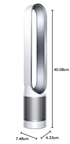 Dyson Purifier Cool™ TP07 Smart Air Purifier and Fan - White/Silver, Large