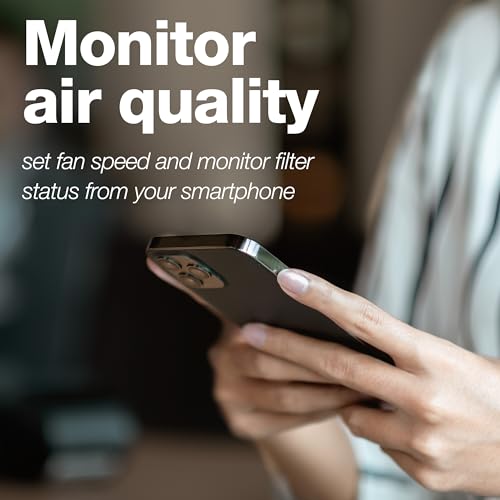 IQAir HealthPro Plus XE Air Purifier - Smart HyperHEPA Filtration for Large Rooms up to 1125 sq ft - Viruses, Allergens, Smoke, Mold, Dust, Pet Dander, Swiss Made, WiFi Enabled