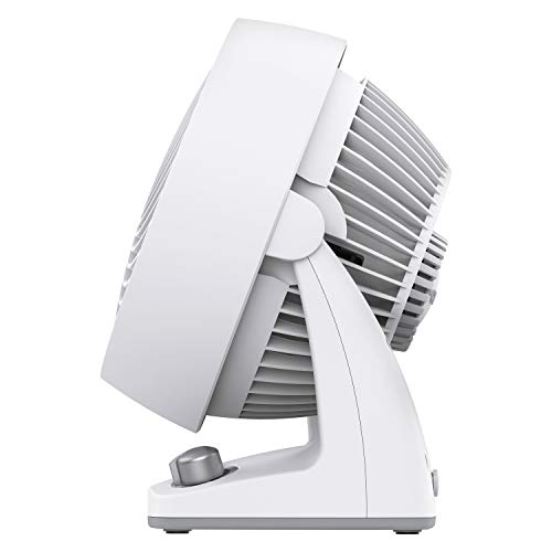 Vornado 133DC Energy Smart Compact Air Circulator Fan with Variable Speed Control, White, CR1-0349-73
