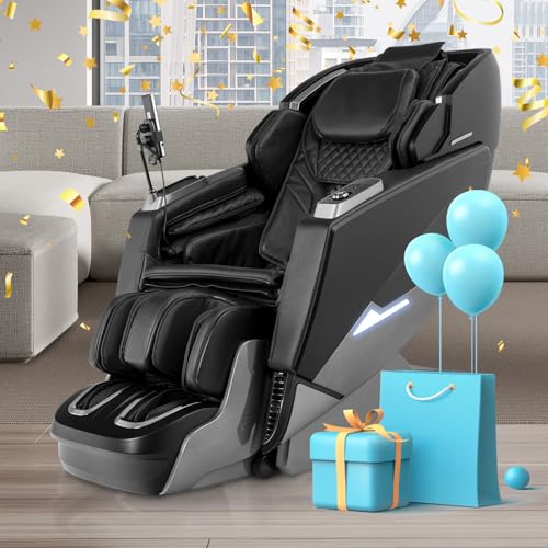 Osaki OS-4D Pro Ekon Plus | Black | 4D SL-Track Rollers | Lumbar Heat | Smart Body Sensing | Zero Gravity | Calf and Foot Massage | Bluetooth Speaker | Wireless Phone Charger | Auto Programs