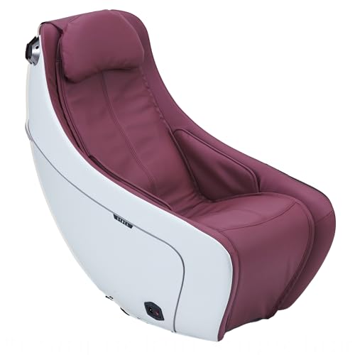 Synca Wellness CirC Premium Massage Chair - SL Track, Heated, Ergonomic, Full Body, Deep Tissue, Shiatsu and Remote-Controlled, Promoting Sleep and Blood Circulation, Home & Office Use (Wine)