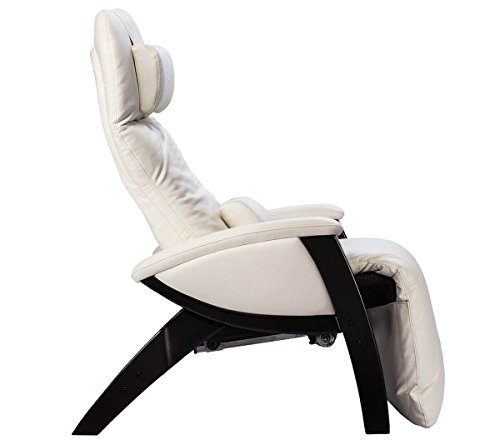 Svago ZGR Plus SV-395 Dual Power Infinite Position Zero Anti Gravity Recliner Chair with Heat and Massage - Snowfall White Faux Leather
