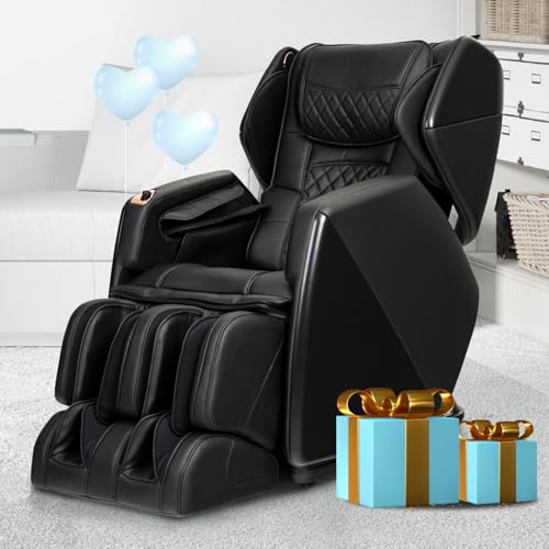 Titan Osaki OS-Soho II | Black | Massage Chair | J-Track 4D Massage | Smart Computer Body Scanning | Zero Gravity Reclining | Space Saving | Foot Roller | Calf Heating