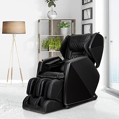 Titan Osaki OS-Soho II | Black | Massage Chair | J-Track 4D Massage | Smart Computer Body Scanning | Zero Gravity Reclining | Space Saving | Foot Roller | Calf Heating