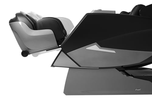 Osaki OS-4D Pro Ekon Plus | Black | 4D SL-Track Rollers | Lumbar Heat | Smart Body Sensing | Zero Gravity | Calf and Foot Massage | Bluetooth Speaker | Wireless Phone Charger | Auto Programs