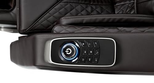 Osaki OS-4D Pro Ekon Plus | Black | 4D SL-Track Rollers | Lumbar Heat | Smart Body Sensing | Zero Gravity | Calf and Foot Massage | Bluetooth Speaker | Wireless Phone Charger | Auto Programs