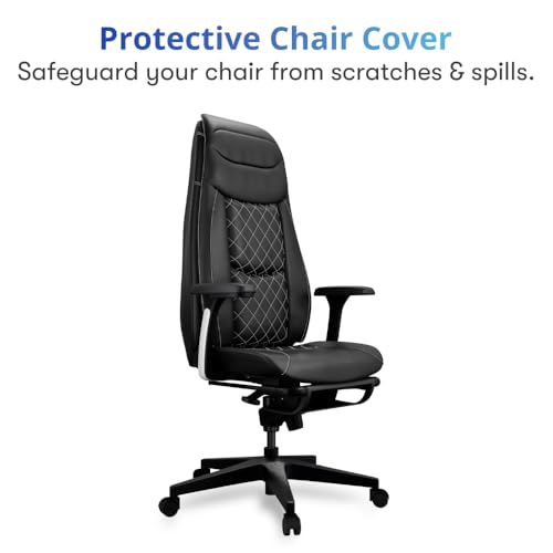 Chill Chair – Deep Tissue Massage Office Chair – Elegant and Timeless Black Office Chair – Reclining Office Chairs to Boost Comfort & Productivity