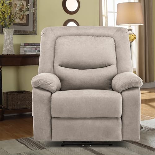 RIHEREFY Power Recliner Chair,Wall Hugger Recliner with Heat and Massage,Massage Chair Recliner with 2 Side Pockets, USB & Type-C Port,Electric Recliner Chair for Living Room